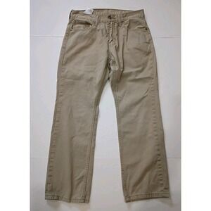 Levis 559 Jeans Mens 30x30 (30x28) Beige Tan Straight Fit Classic 100% Cotton